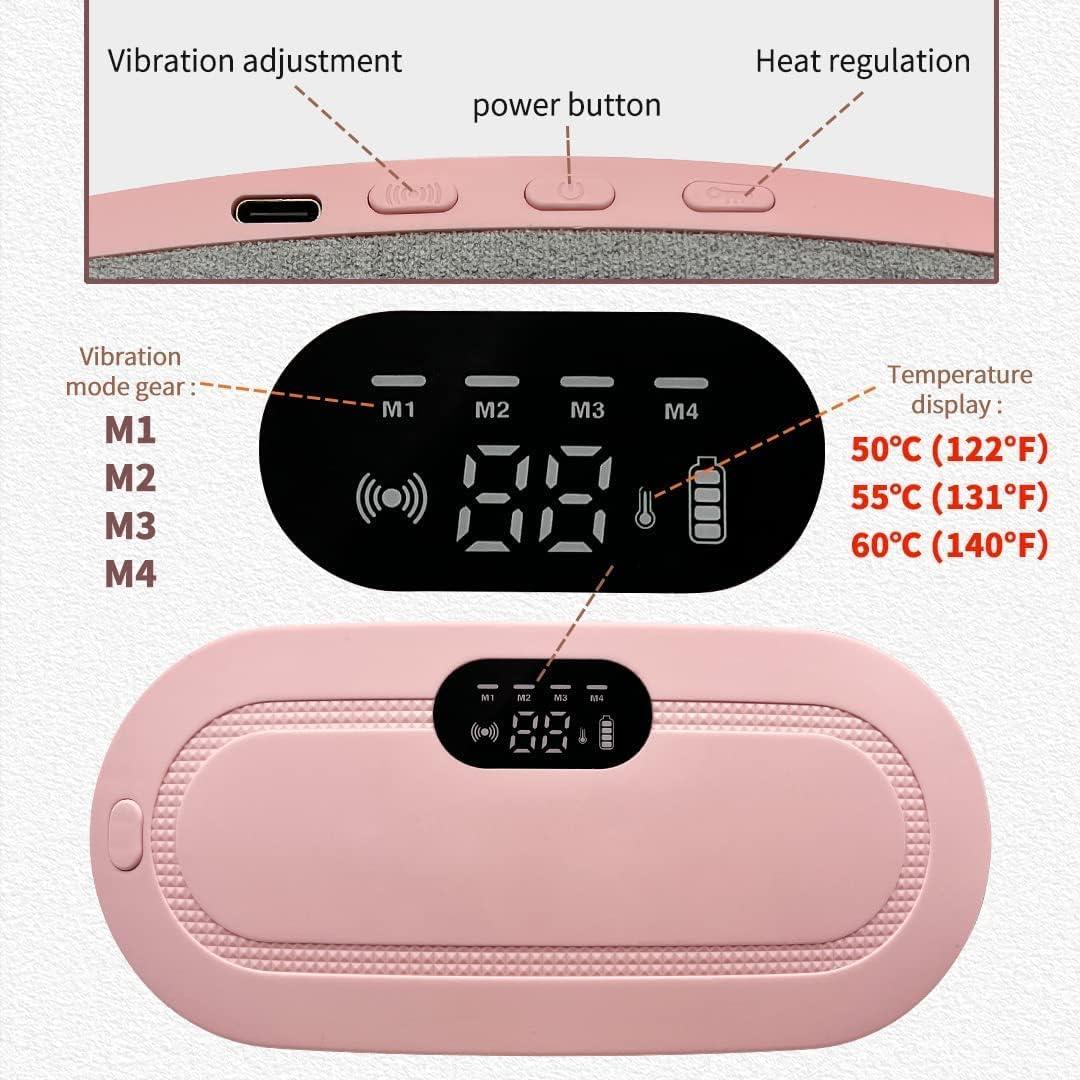 Portable Cordless Menstrual Heating Pad Belt for Women
