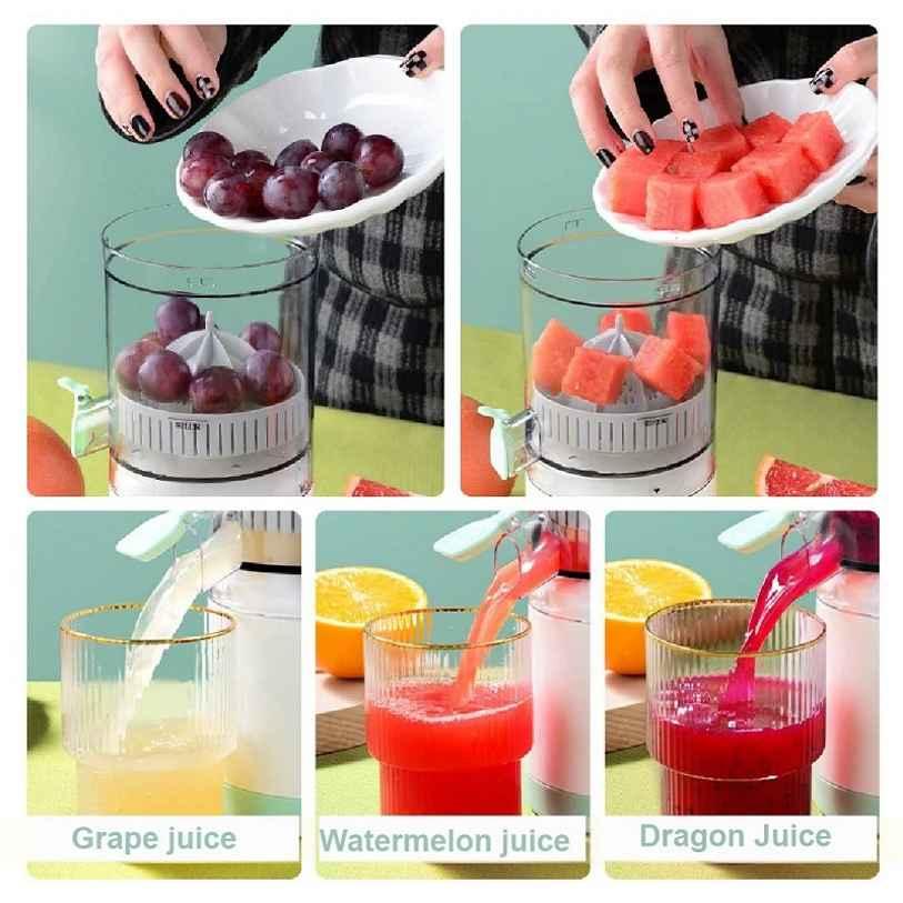 Portable USB Mini Electric Rechargeable Blender – Fruit Fresh Juice & Lemon Maker
