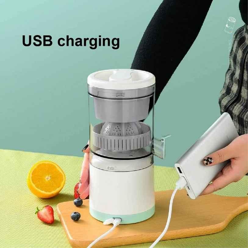 Portable USB Mini Electric Rechargeable Blender – Fruit Fresh Juice & Lemon Maker