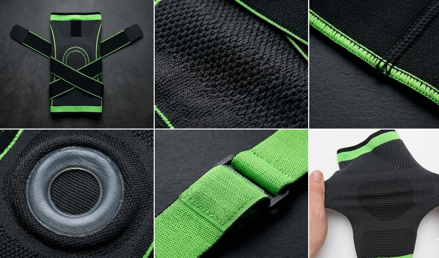 KneeGuard Pro™ – Ultimate 360° Compression & Support