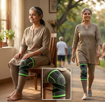 KneeGuard Pro™ – Ultimate 360° Compression & Support