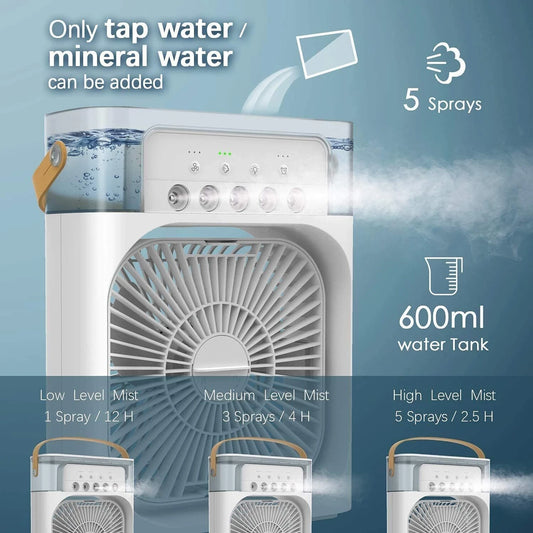 Portable Mini Air Conditioner Fan